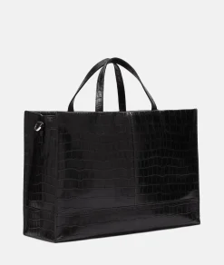 Best LIEBESKIND BERLIN Kroko Lou Satchel L schwarz