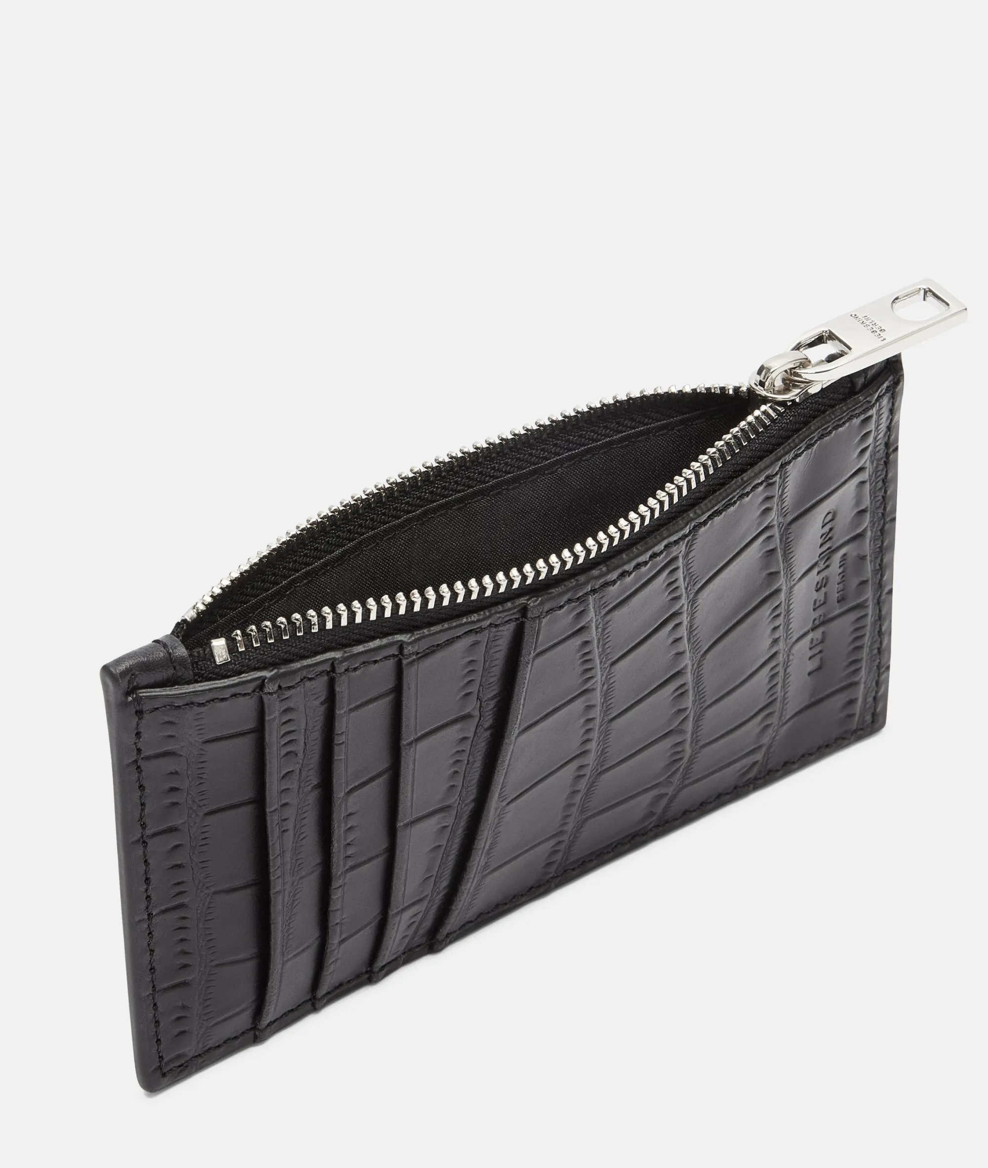 Best LIEBESKIND BERLIN Kroko Lou Wallet schwarz
