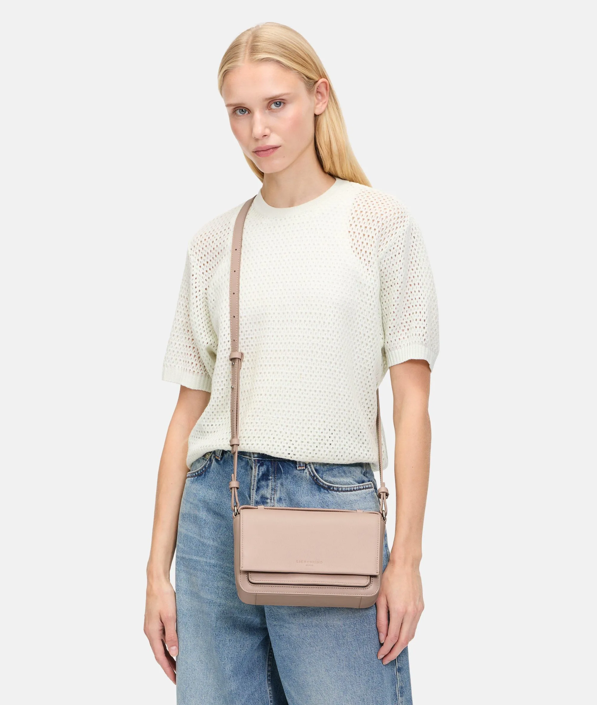 New LIEBESKIND BERLIN Lea Crossbody S perlmuttrosa
