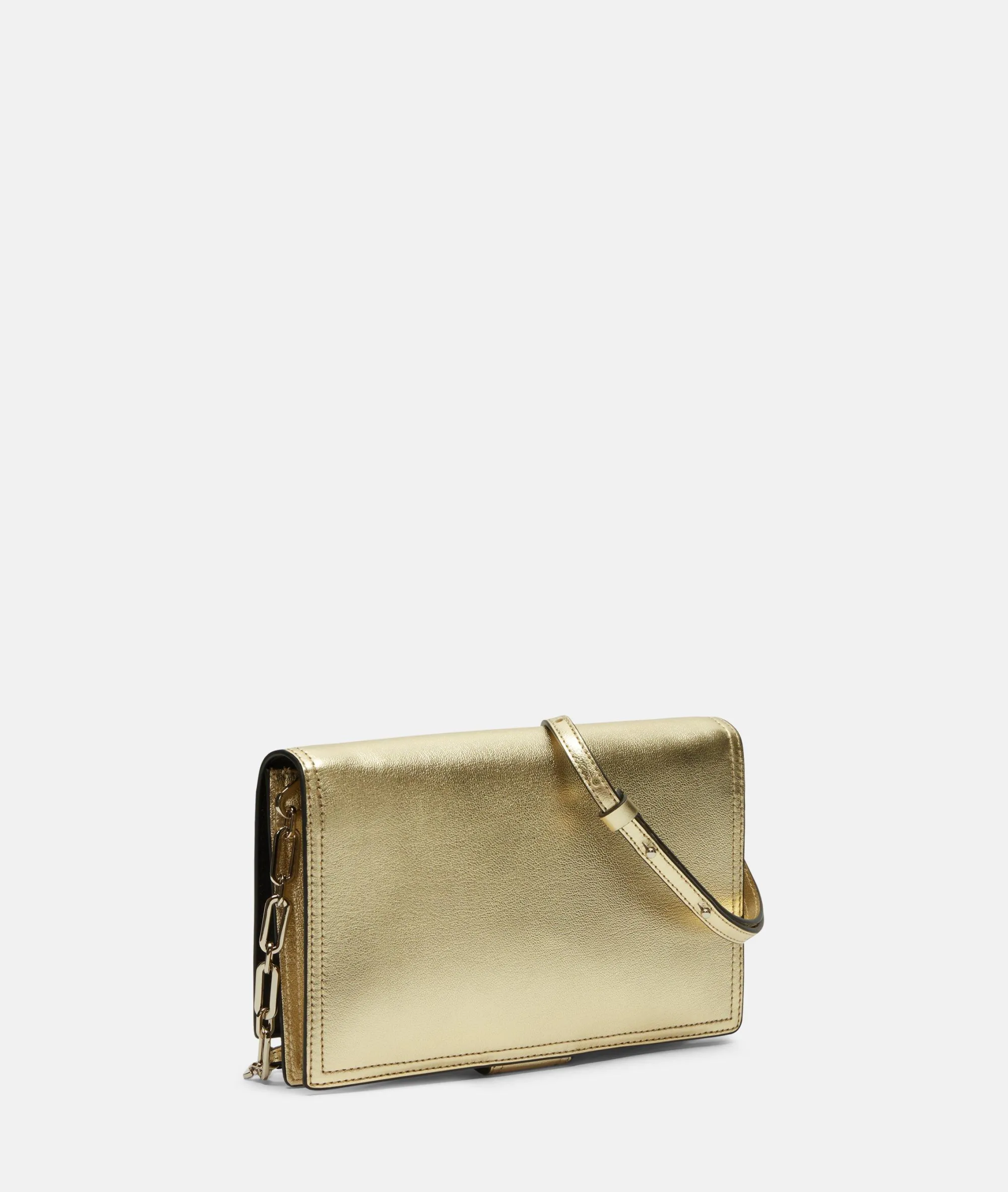 LIEBESKIND BERLIN Lisa Metallic Crossbody gold