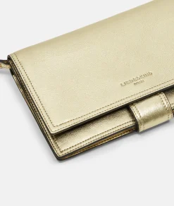 LIEBESKIND BERLIN Lisa Metallic Crossbody gold