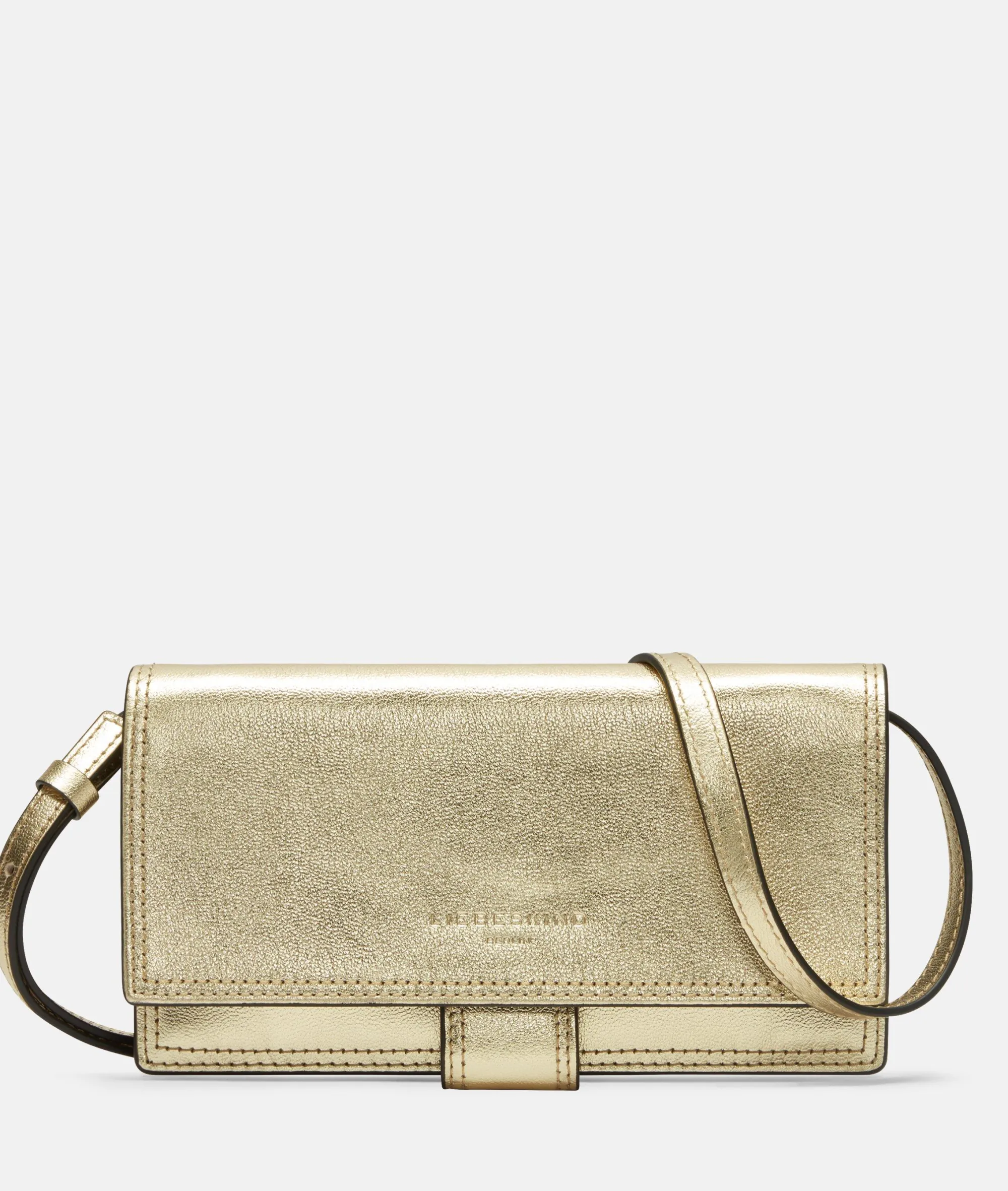 Sale LIEBESKIND BERLIN Lisa Metallic Geldbörse gold