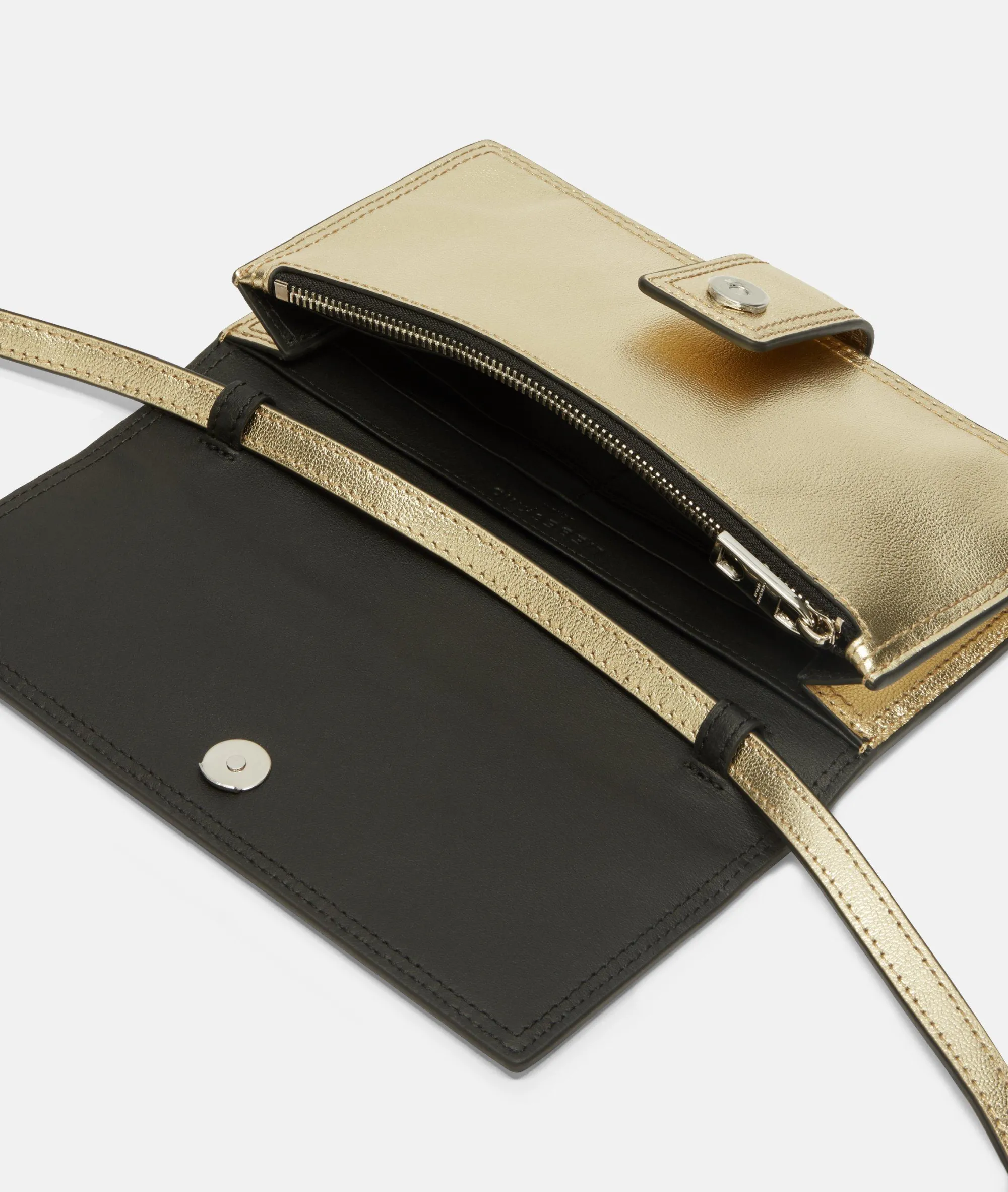 Sale LIEBESKIND BERLIN Lisa Metallic Geldbörse gold