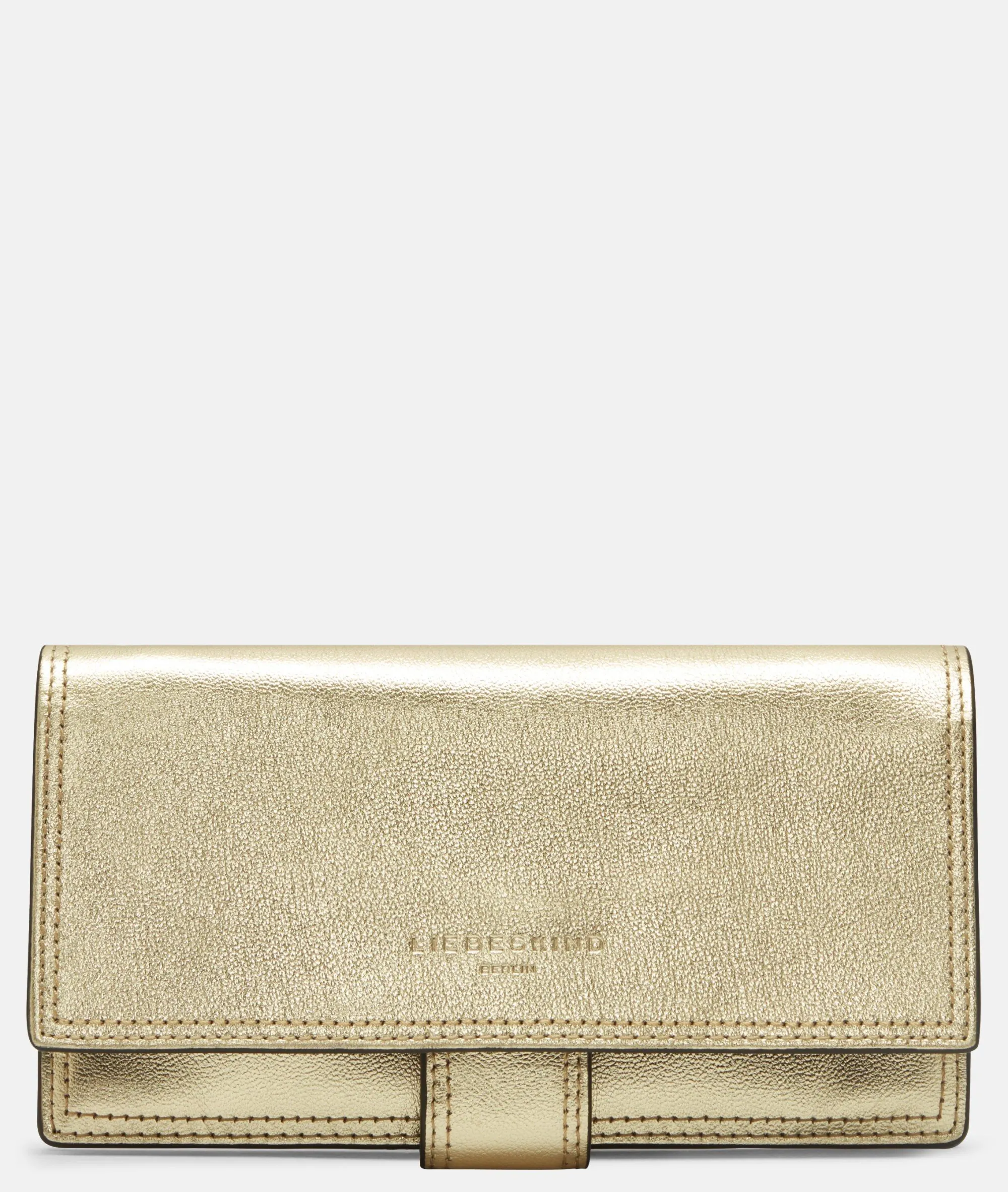 Sale LIEBESKIND BERLIN Lisa Metallic Geldbörse gold