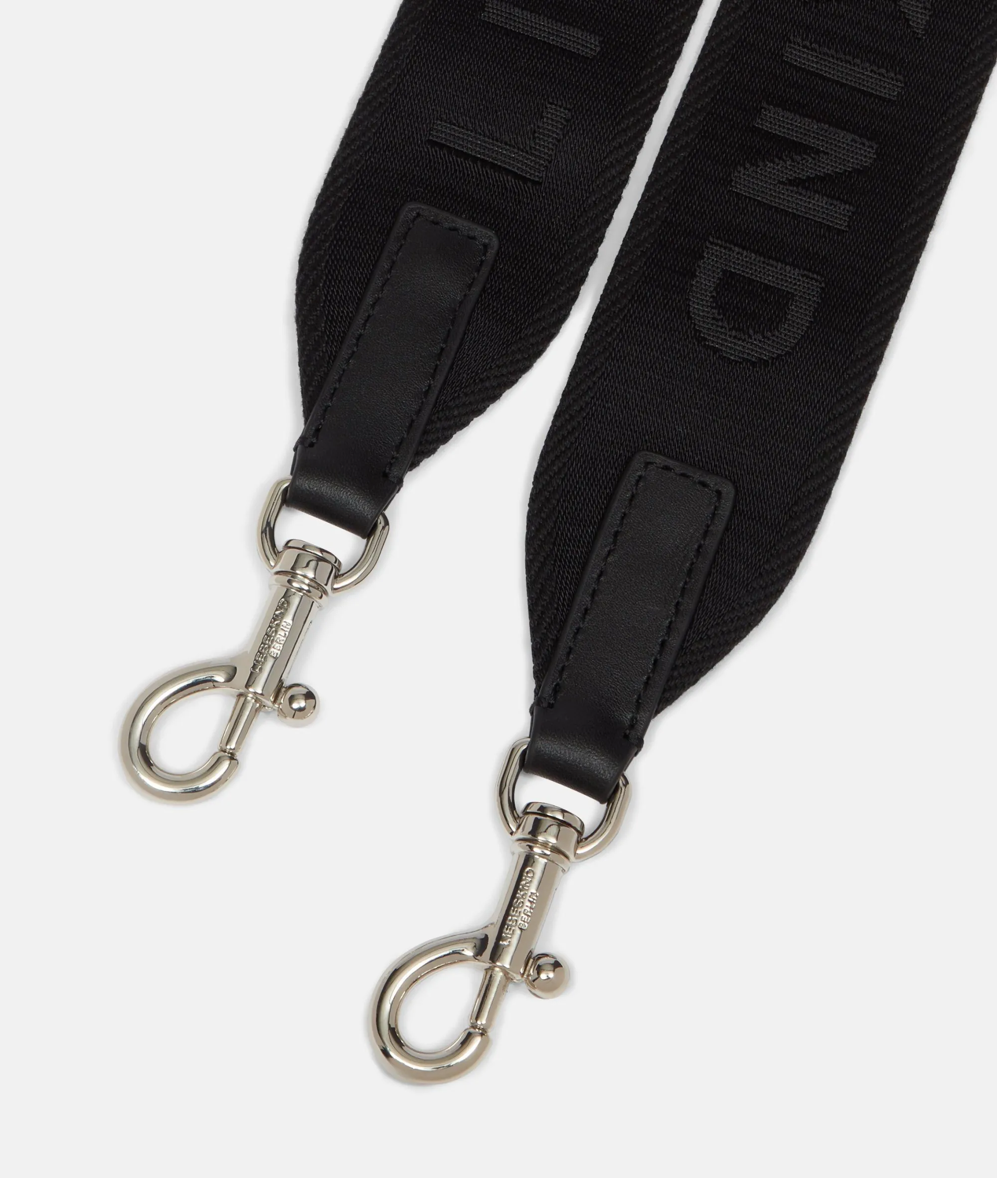 New LIEBESKIND BERLIN Logo Webbing Strap silber