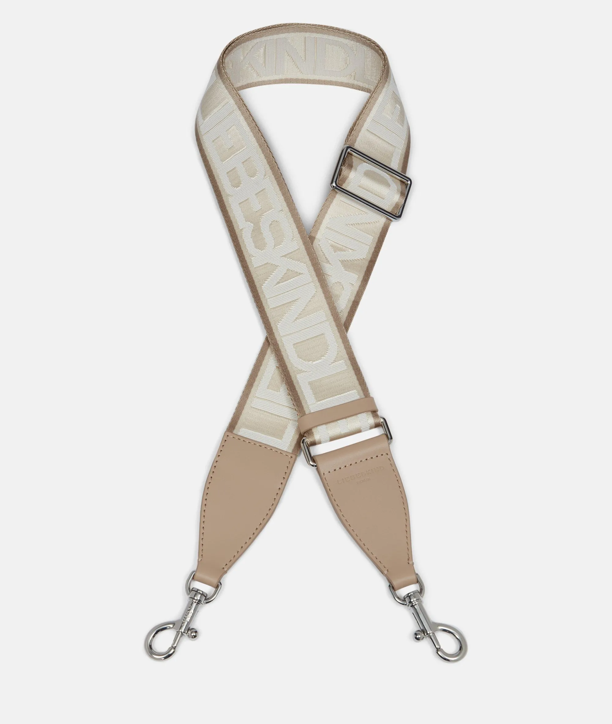 Outlet LIEBESKIND BERLIN Logo Webbing Strap creme