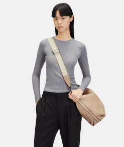 Outlet LIEBESKIND BERLIN  Logo Webbing Strap creme