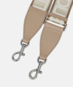 Outlet LIEBESKIND BERLIN Logo Webbing Strap creme
