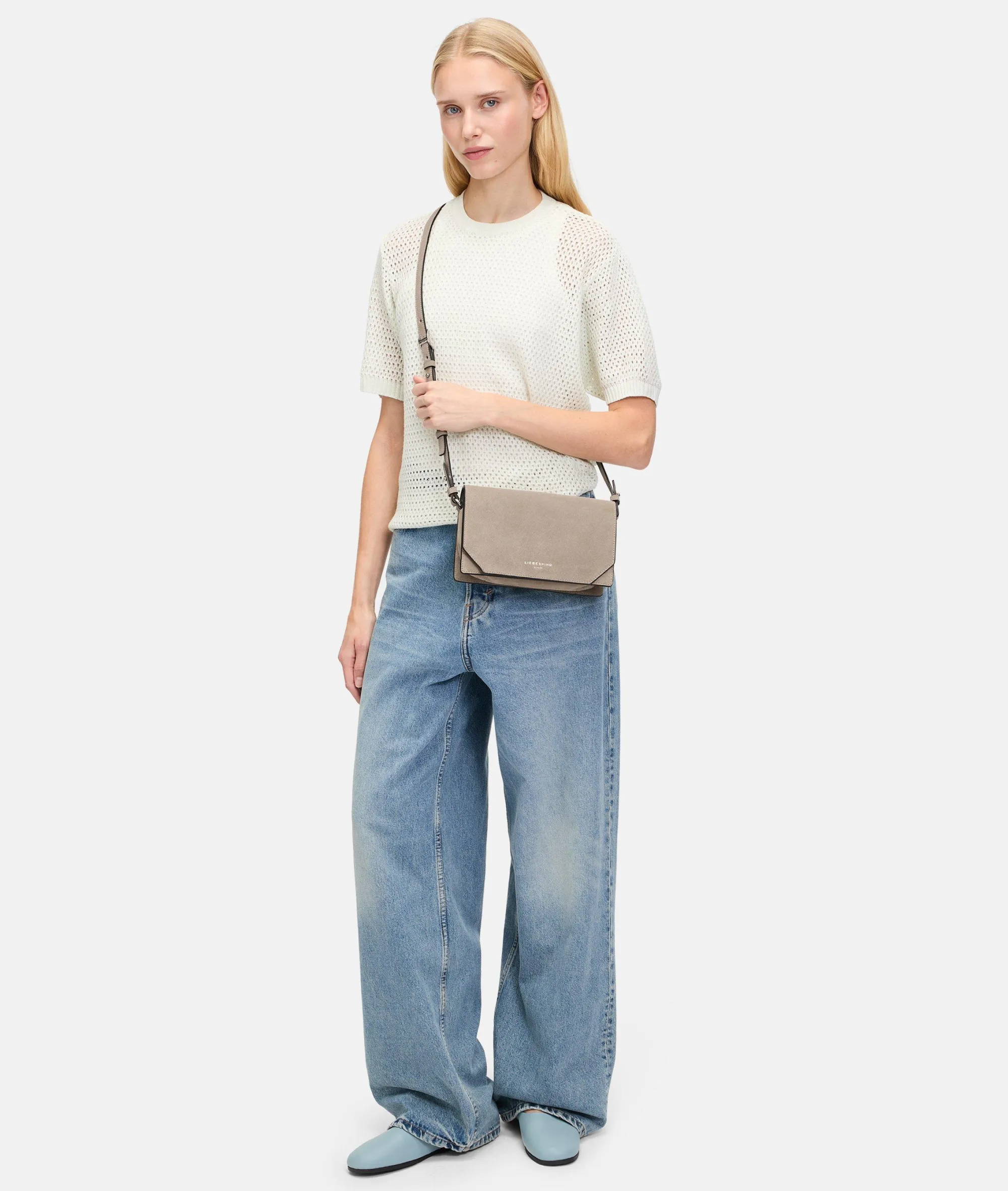 Outlet LIEBESKIND BERLIN Lora Crossbody S beige