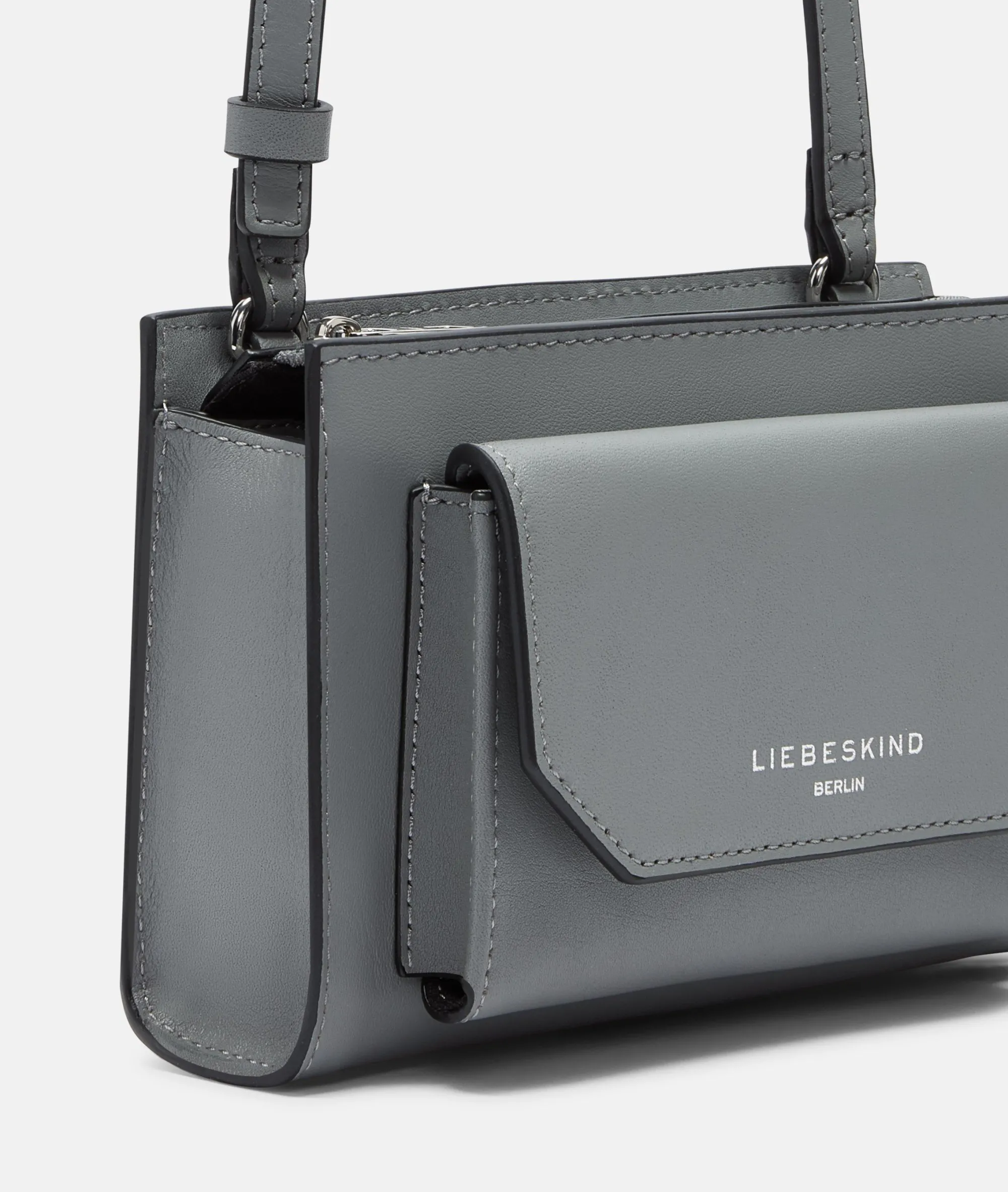 New LIEBESKIND BERLIN Lora Mini-Bag graumeliert