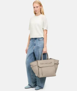 LIEBESKIND BERLIN  Lora Satchel  L beige