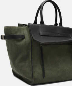 New LIEBESKIND BERLIN Lora Satchel L olivgrün