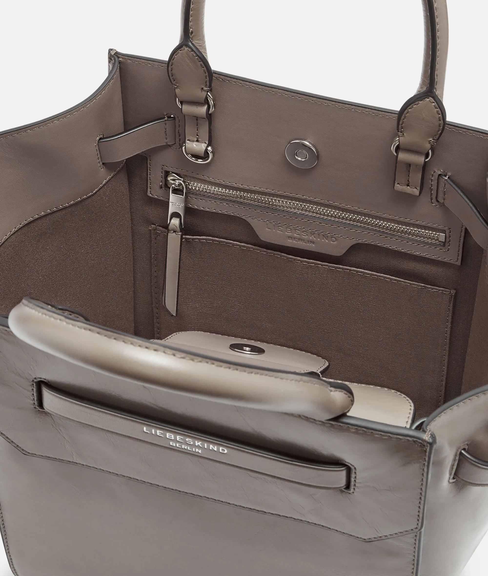 New LIEBESKIND BERLIN Lora Satchel M hellbraun