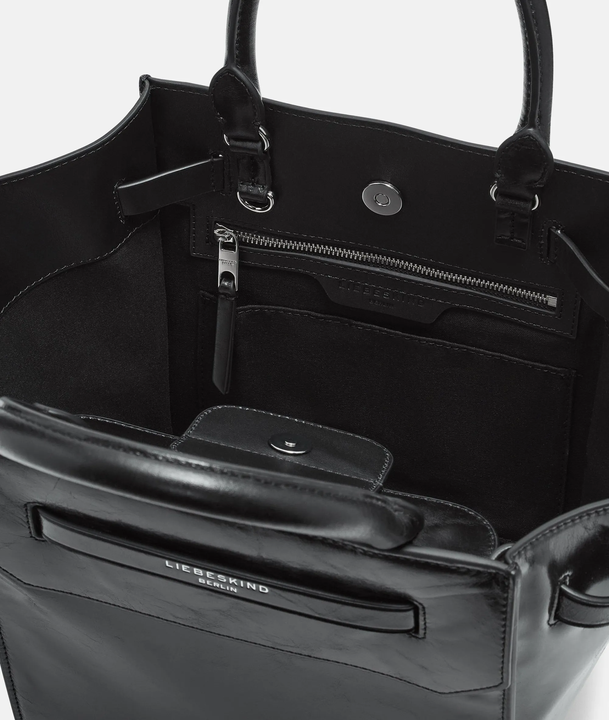 Clearance LIEBESKIND BERLIN Lora Satchel M schwarz