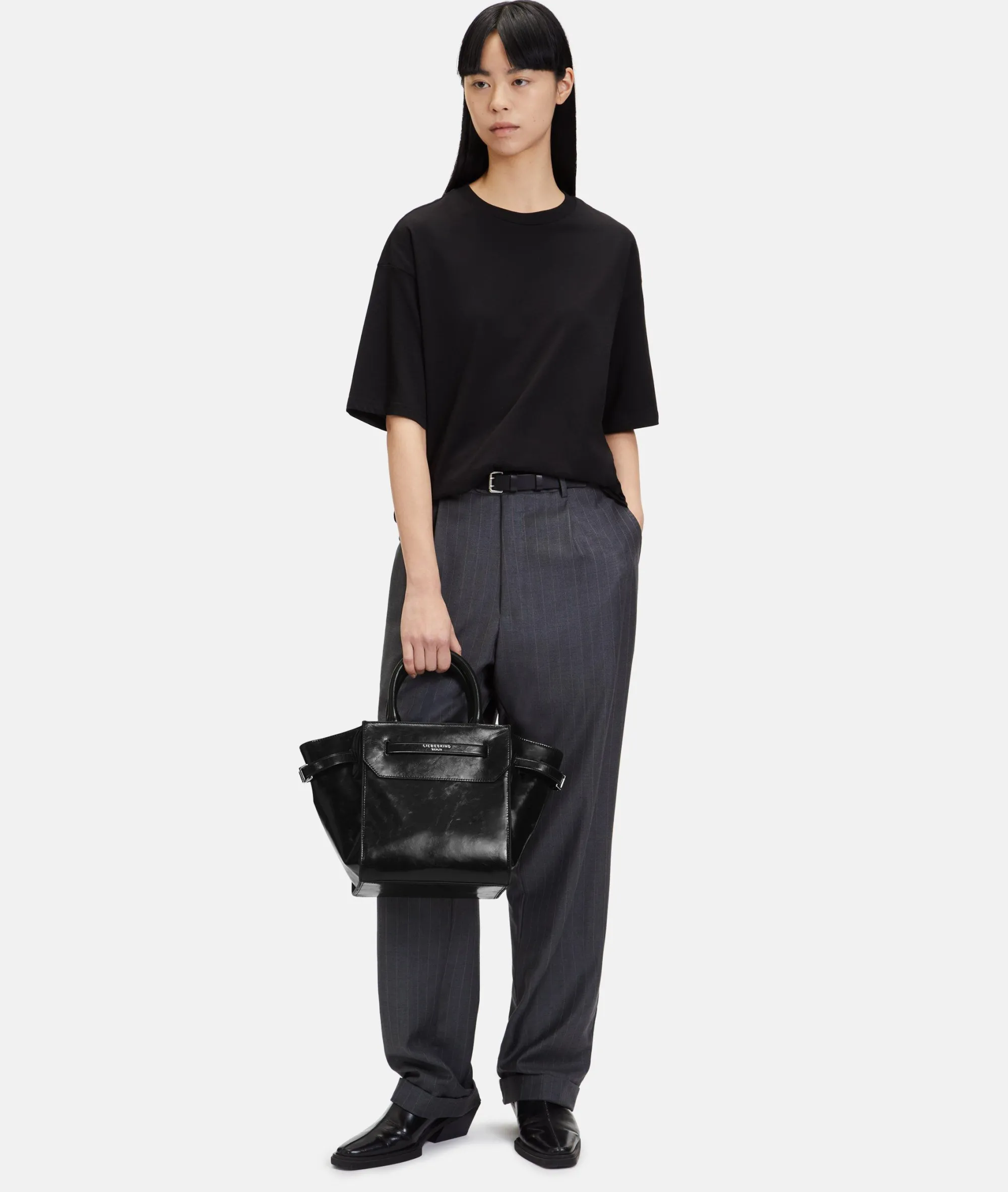 Clearance LIEBESKIND BERLIN Lora Satchel M schwarz