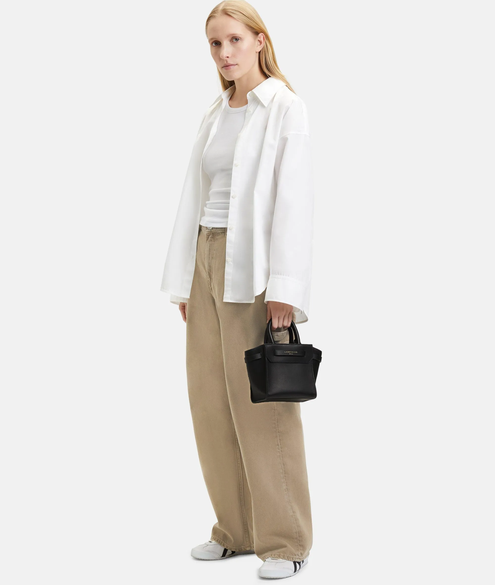 Hot LIEBESKIND BERLIN Lora Satchel S schwarz