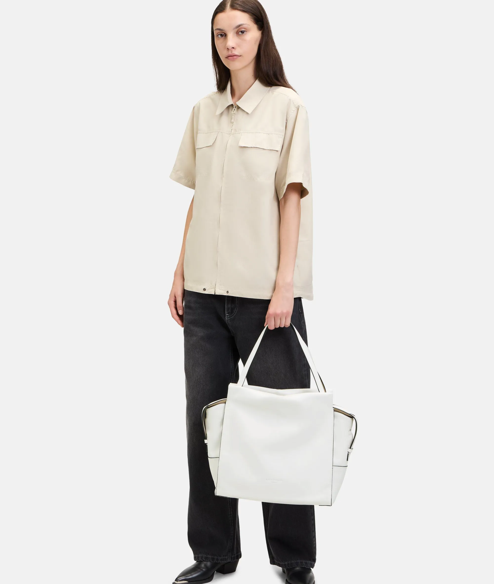 New LIEBESKIND BERLIN Lou Tote L weiß