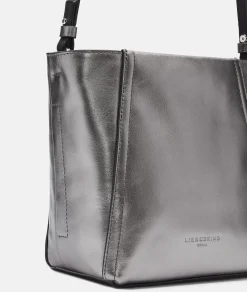 Discount LIEBESKIND BERLIN Metallic Chudy Hobo S silber