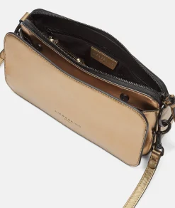 Outlet LIEBESKIND BERLIN Metallic Clarice Crossbody M gold