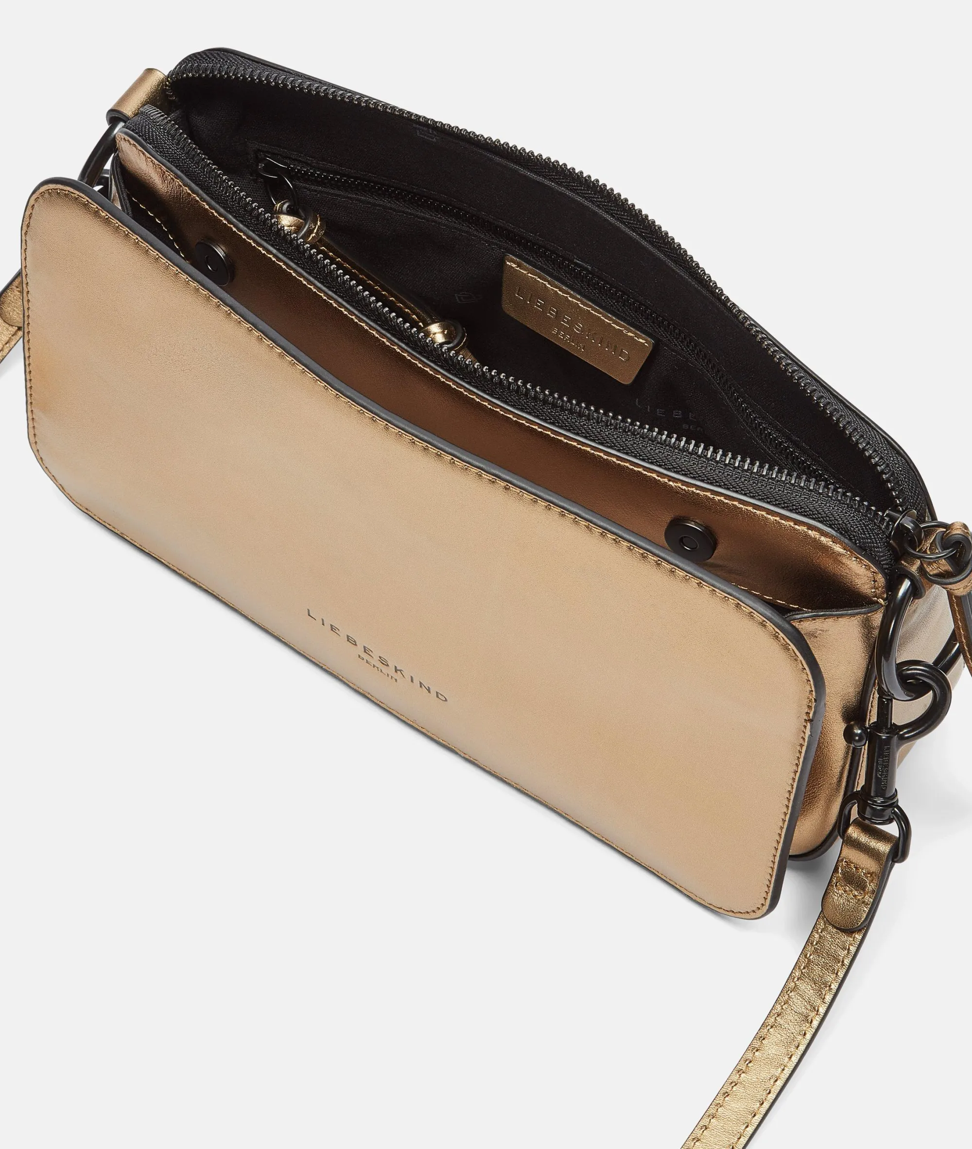 Outlet LIEBESKIND BERLIN Metallic Clarice Crossbody M gold