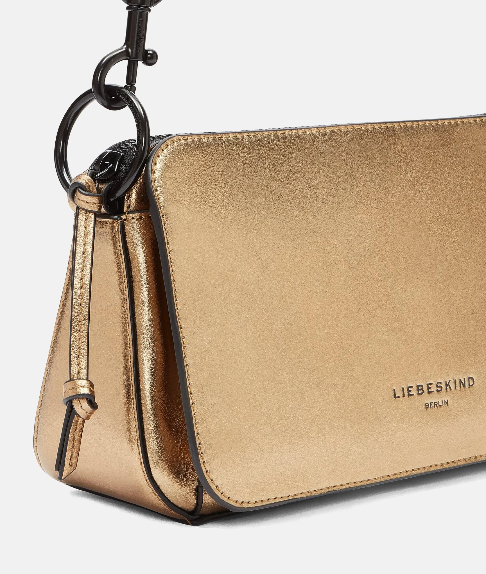 Outlet LIEBESKIND BERLIN Metallic Clarice Crossbody M gold