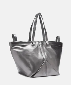 LIEBESKIND BERLIN Metallic Elvira Shopper L silber