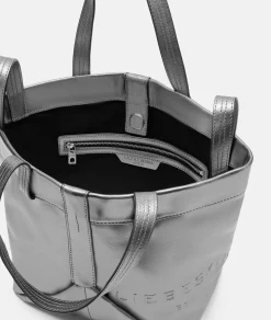 Online LIEBESKIND BERLIN  Metallic Elvira Shopper S silber
