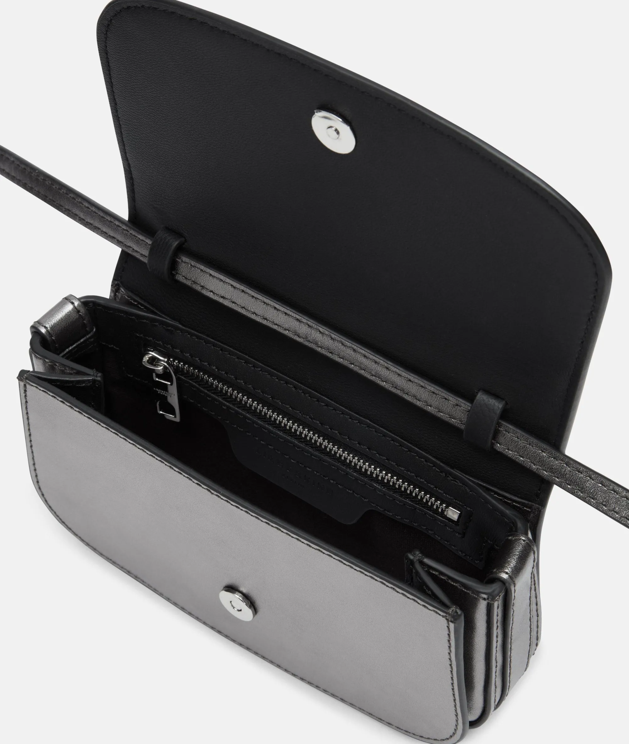 Best LIEBESKIND BERLIN Metallic Ezra Crossbody XS silber
