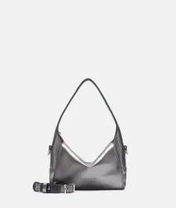 Hot LIEBESKIND BERLIN Metallic Lou Hobo XS silber