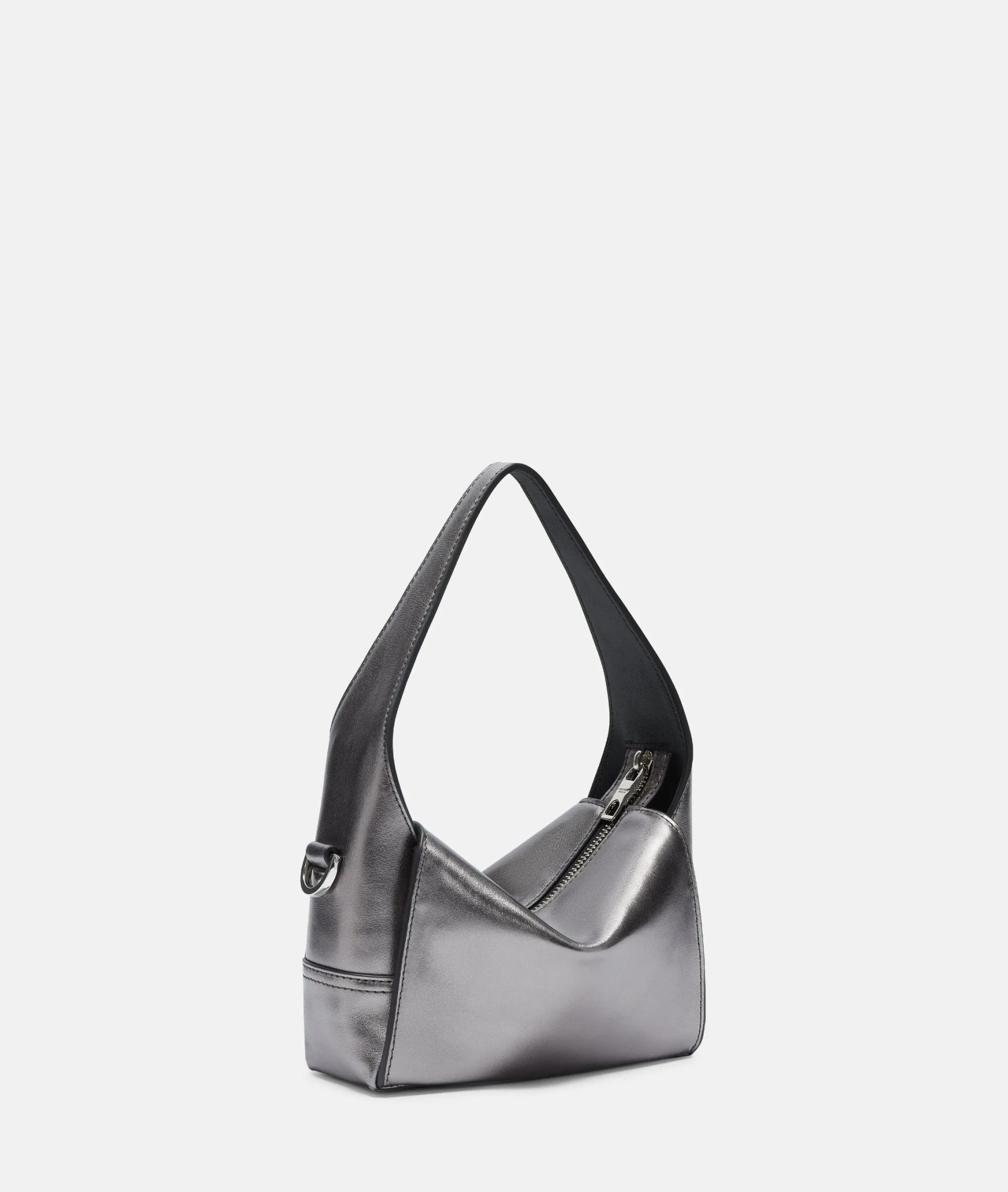 Hot LIEBESKIND BERLIN Metallic Lou Hobo XS silber