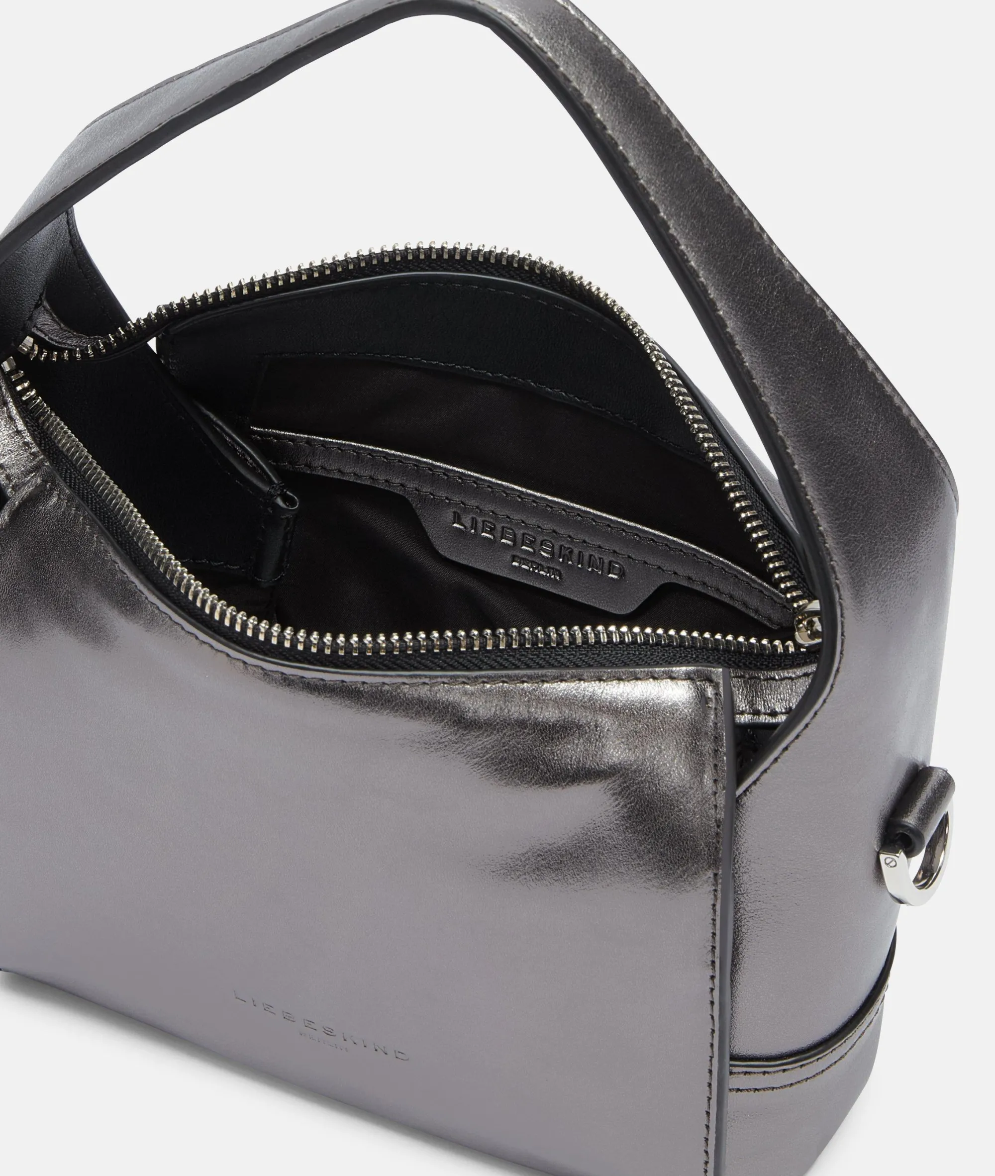 Hot LIEBESKIND BERLIN Metallic Lou Hobo XS silber