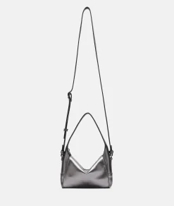 Hot LIEBESKIND BERLIN Metallic Lou Hobo XS silber