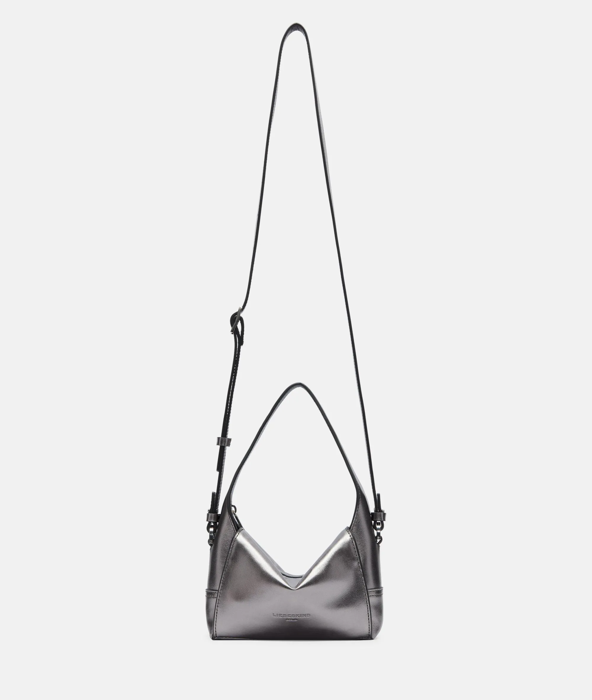 Hot LIEBESKIND BERLIN Metallic Lou Hobo XS silber