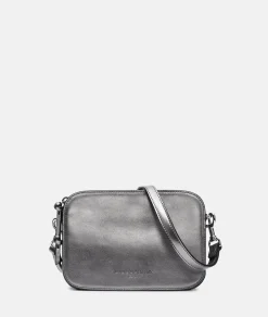Online LIEBESKIND BERLIN Metallic Luka Crossbody silber