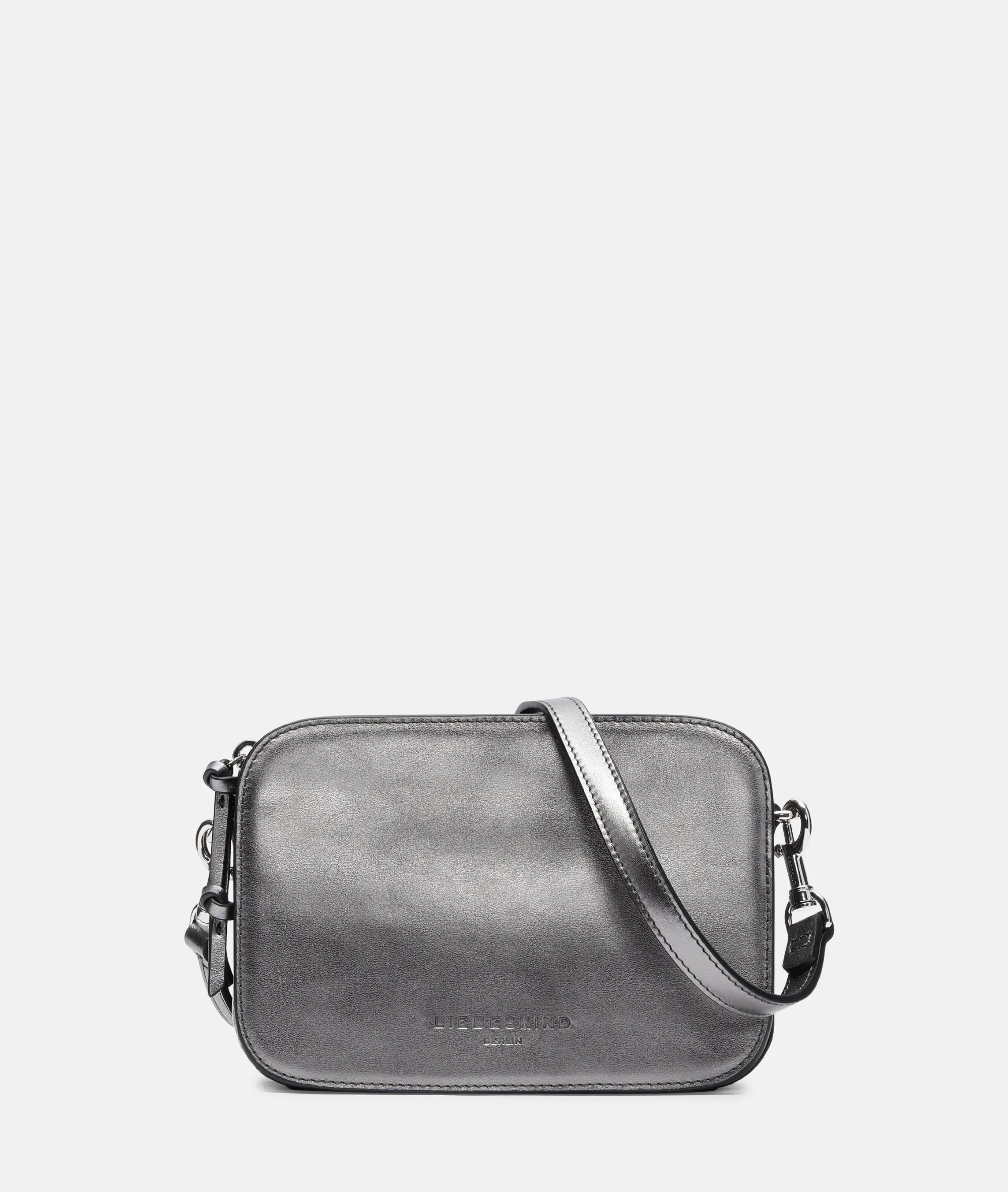 Online LIEBESKIND BERLIN Metallic Luka Crossbody silber