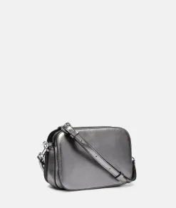 Online LIEBESKIND BERLIN Metallic Luka Crossbody silber