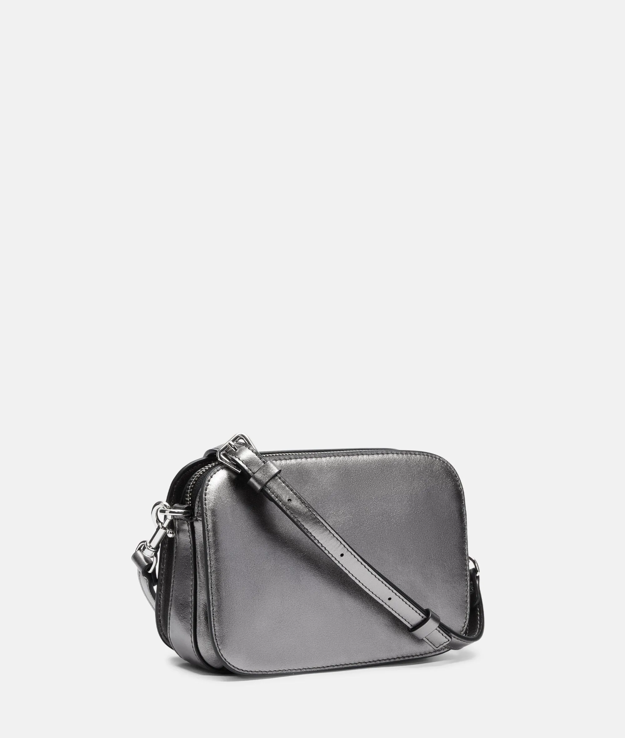 Online LIEBESKIND BERLIN Metallic Luka Crossbody silber