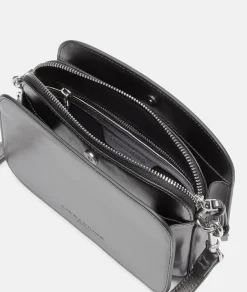 Online LIEBESKIND BERLIN Metallic Luka Crossbody silber