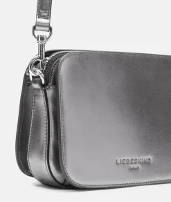 Online LIEBESKIND BERLIN Metallic Luka Crossbody silber