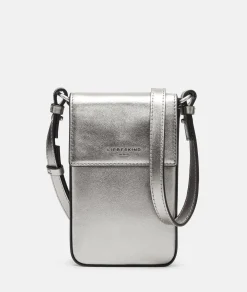 Discount LIEBESKIND BERLIN Metallic Mobile Pouch silber