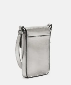 Discount LIEBESKIND BERLIN  Metallic Mobile Pouch silber