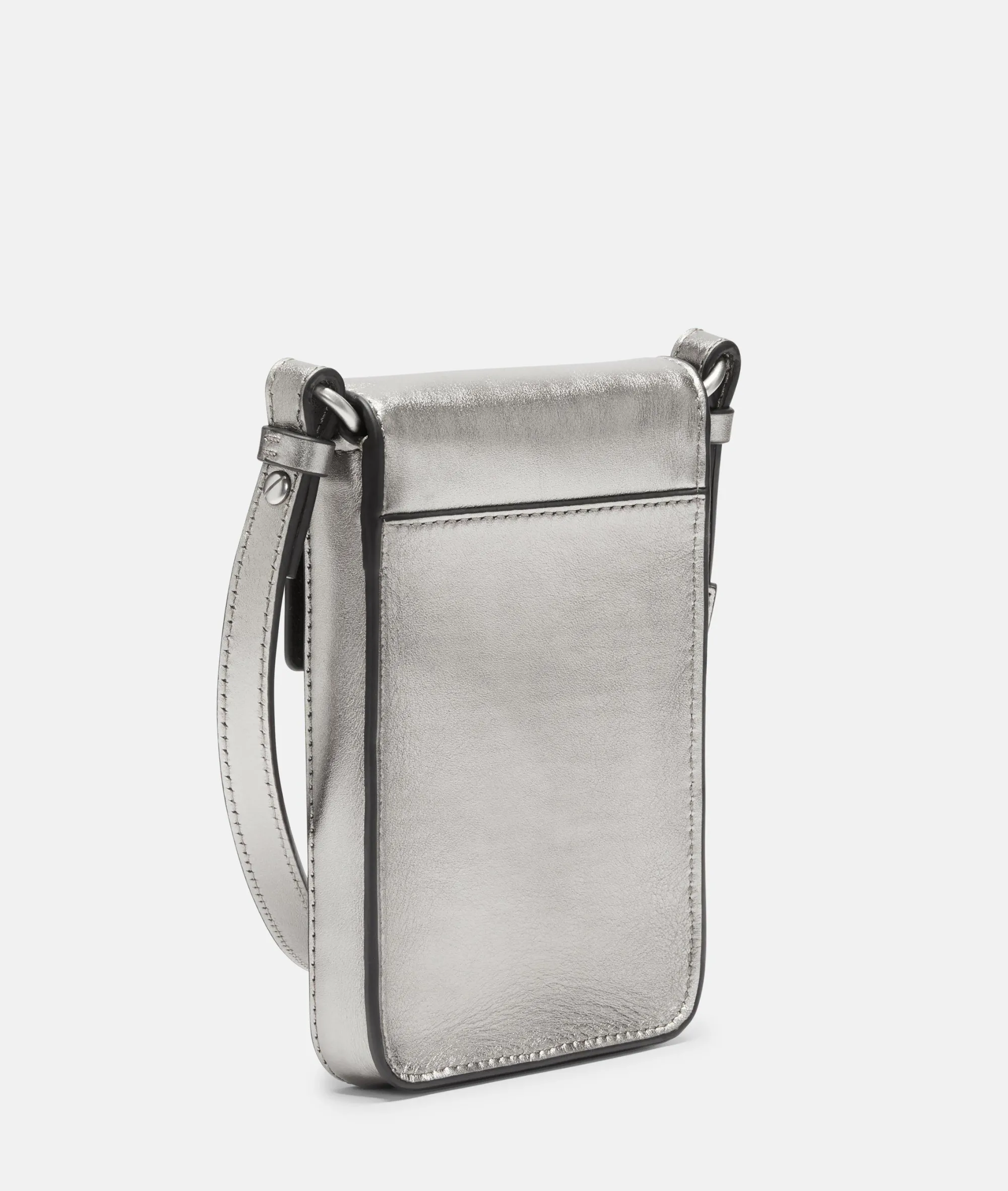 Discount LIEBESKIND BERLIN Metallic Mobile Pouch silber