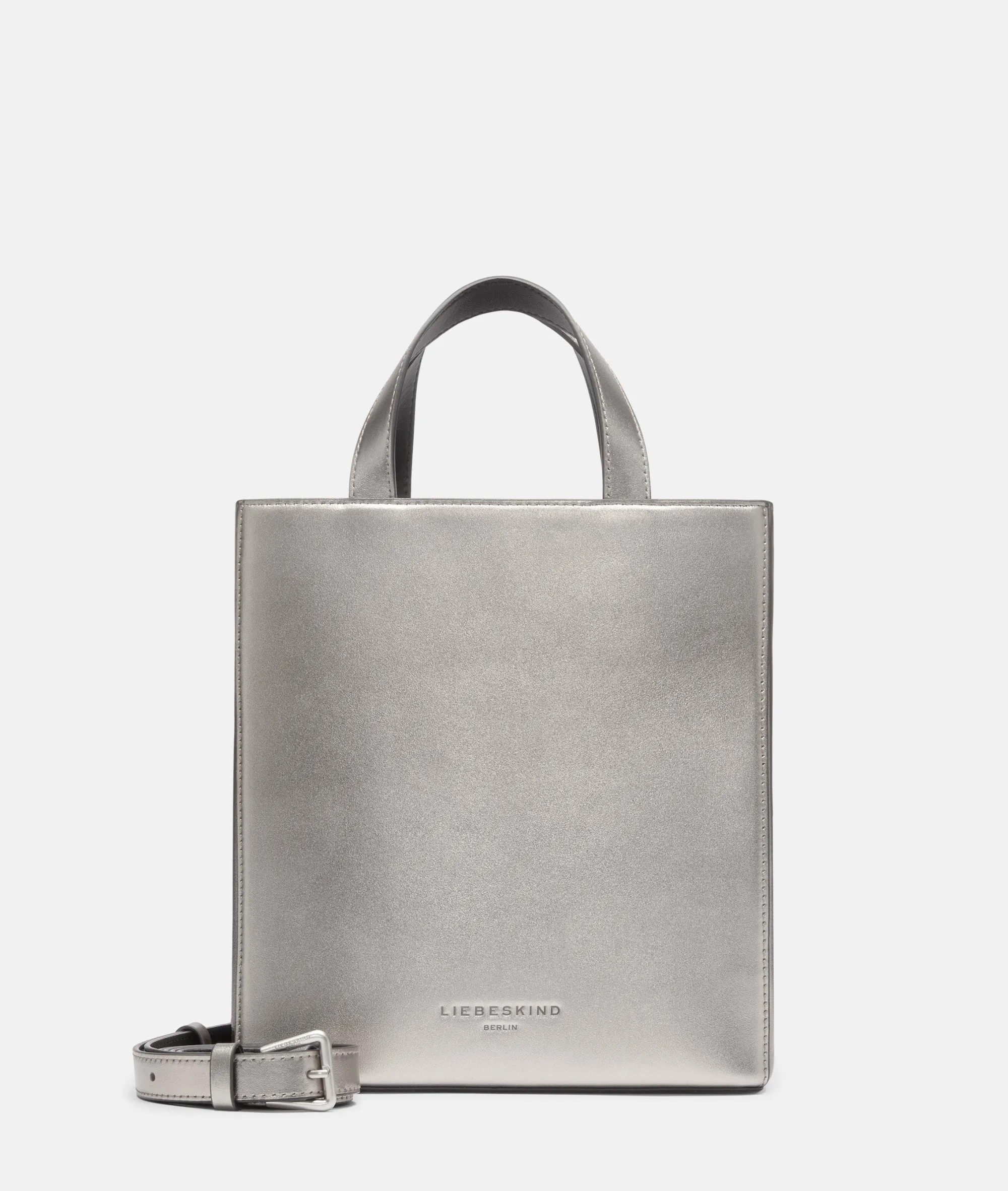 Hot LIEBESKIND BERLIN Metallic Paper Bag S silber
