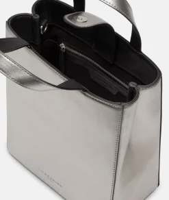 Hot LIEBESKIND BERLIN Metallic Paper Bag S silber