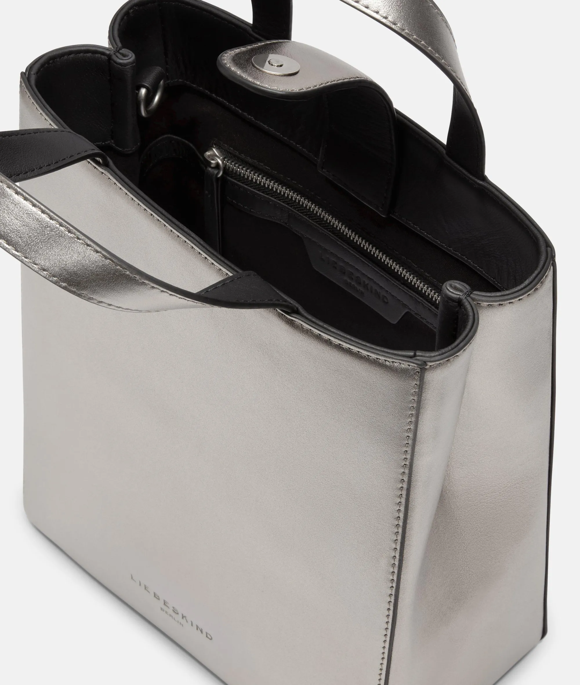 Hot LIEBESKIND BERLIN Metallic Paper Bag S silber