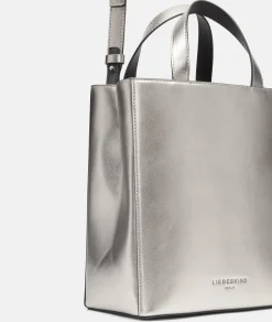 Hot LIEBESKIND BERLIN Metallic Paper Bag S silber