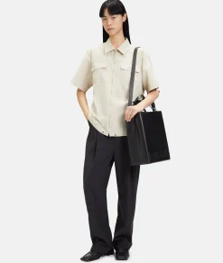 New LIEBESKIND BERLIN  Paper Bag M schwarz