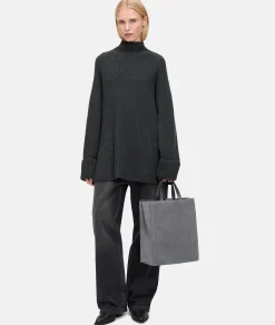 Hot LIEBESKIND BERLIN  Paper Bag M graumeliert