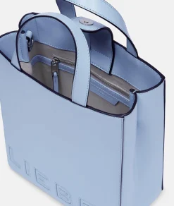 New LIEBESKIND BERLIN  Paper Bag S hellblau