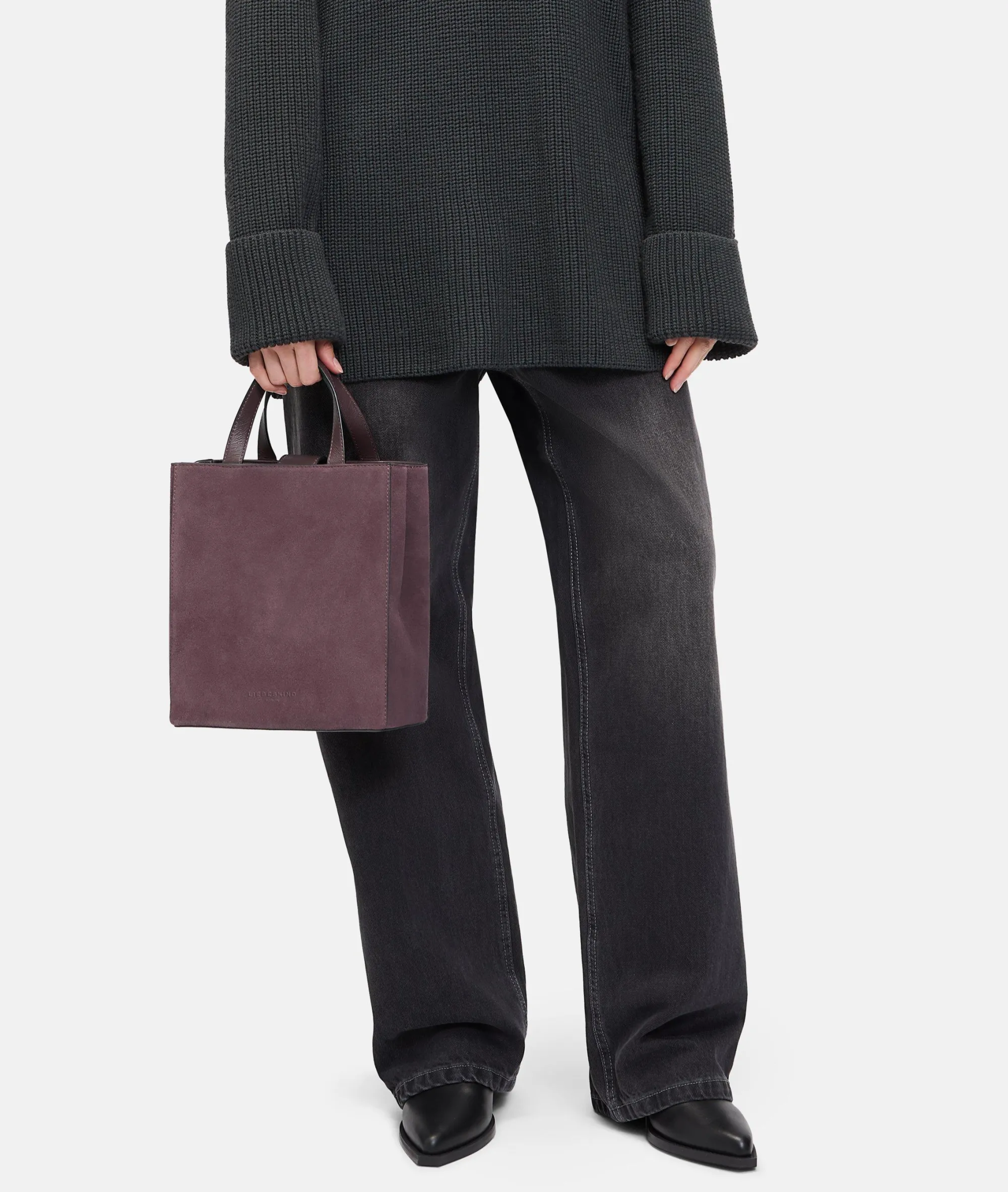 Discount LIEBESKIND BERLIN Paper Bag S bordeaux